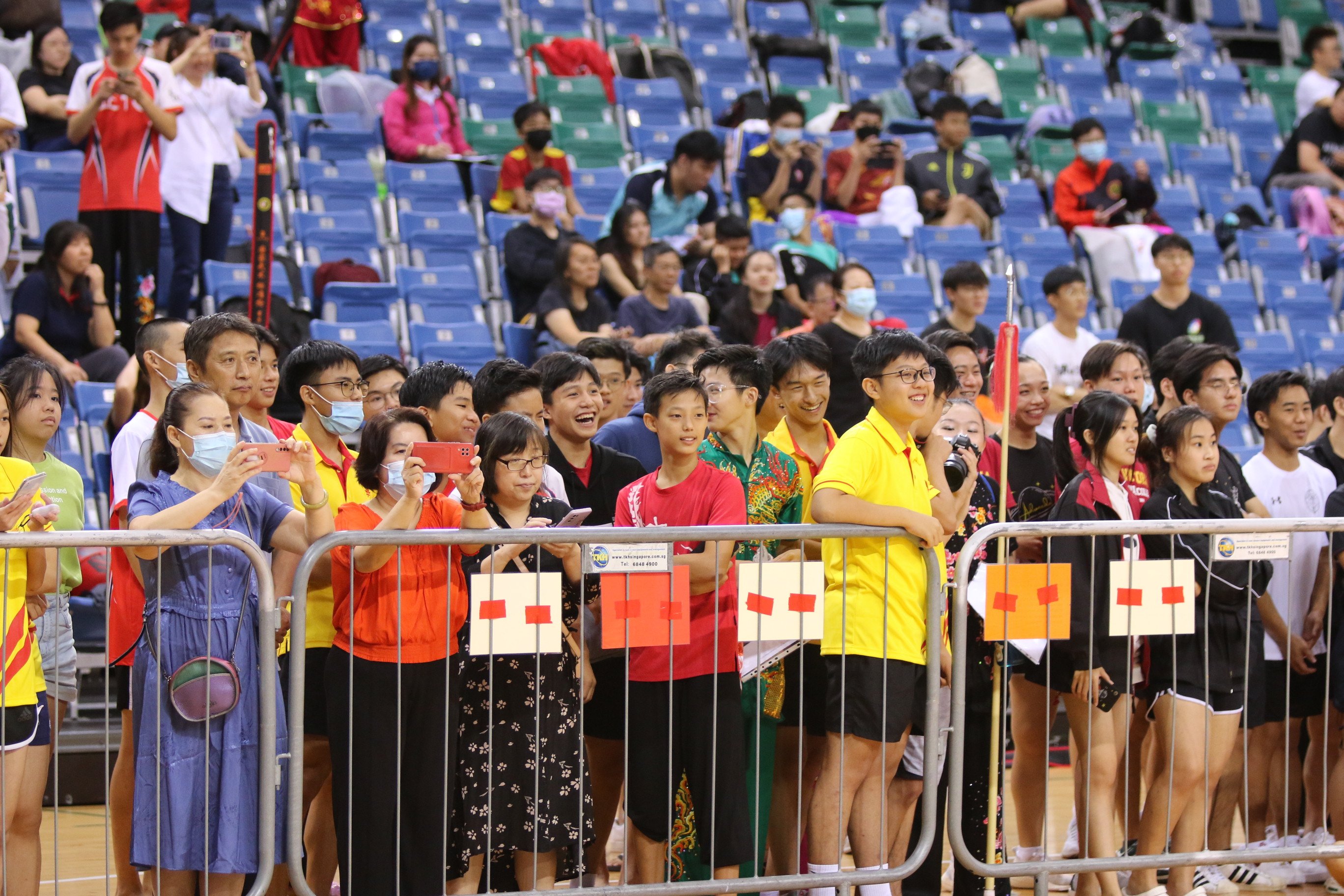 2023-04-20_NSG Wushu Boys Div A Cudgel_Photo by Anbumani (13)_Crowd Cheering