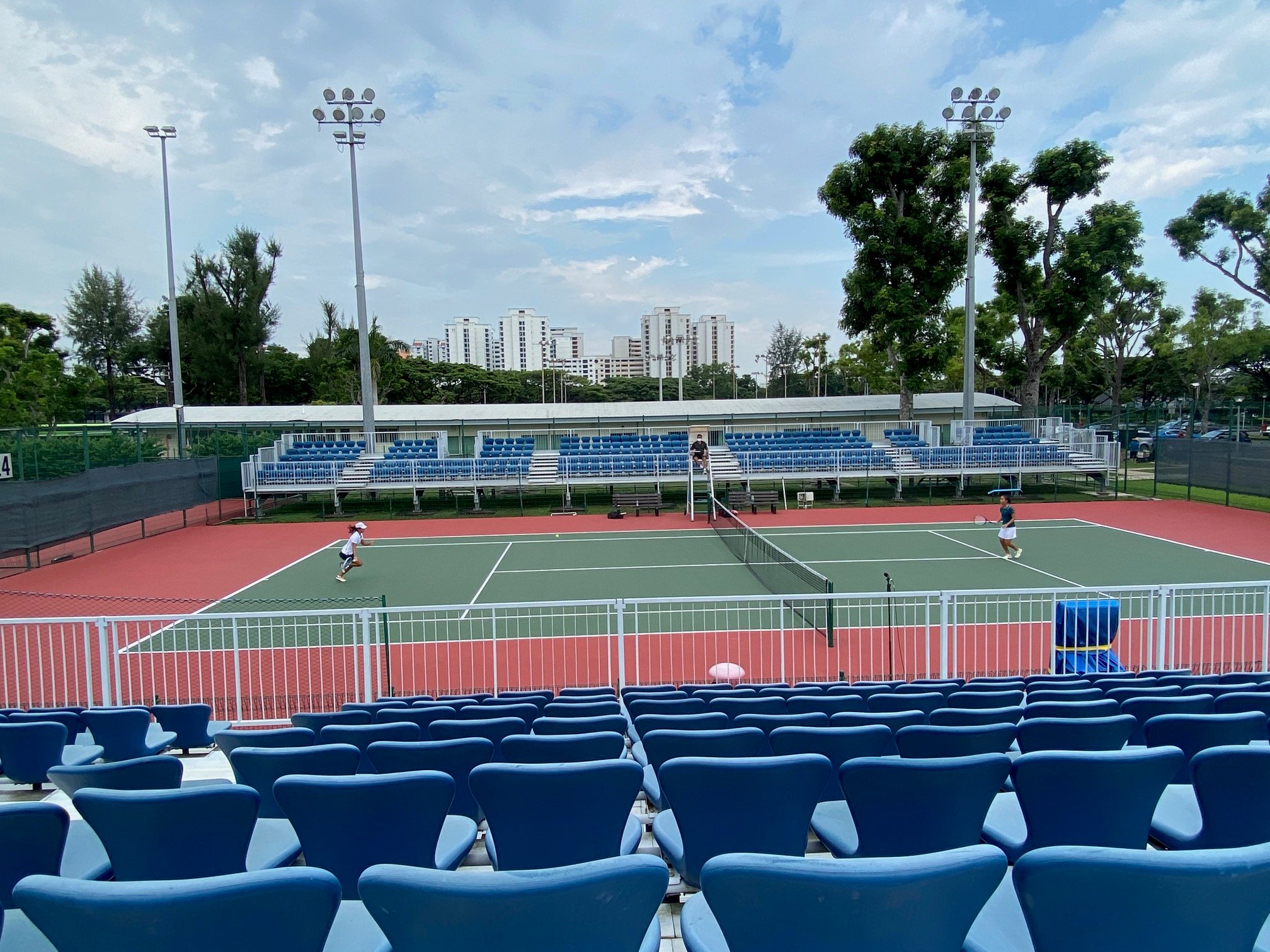 NSG B Div girls tennis final - third singles match