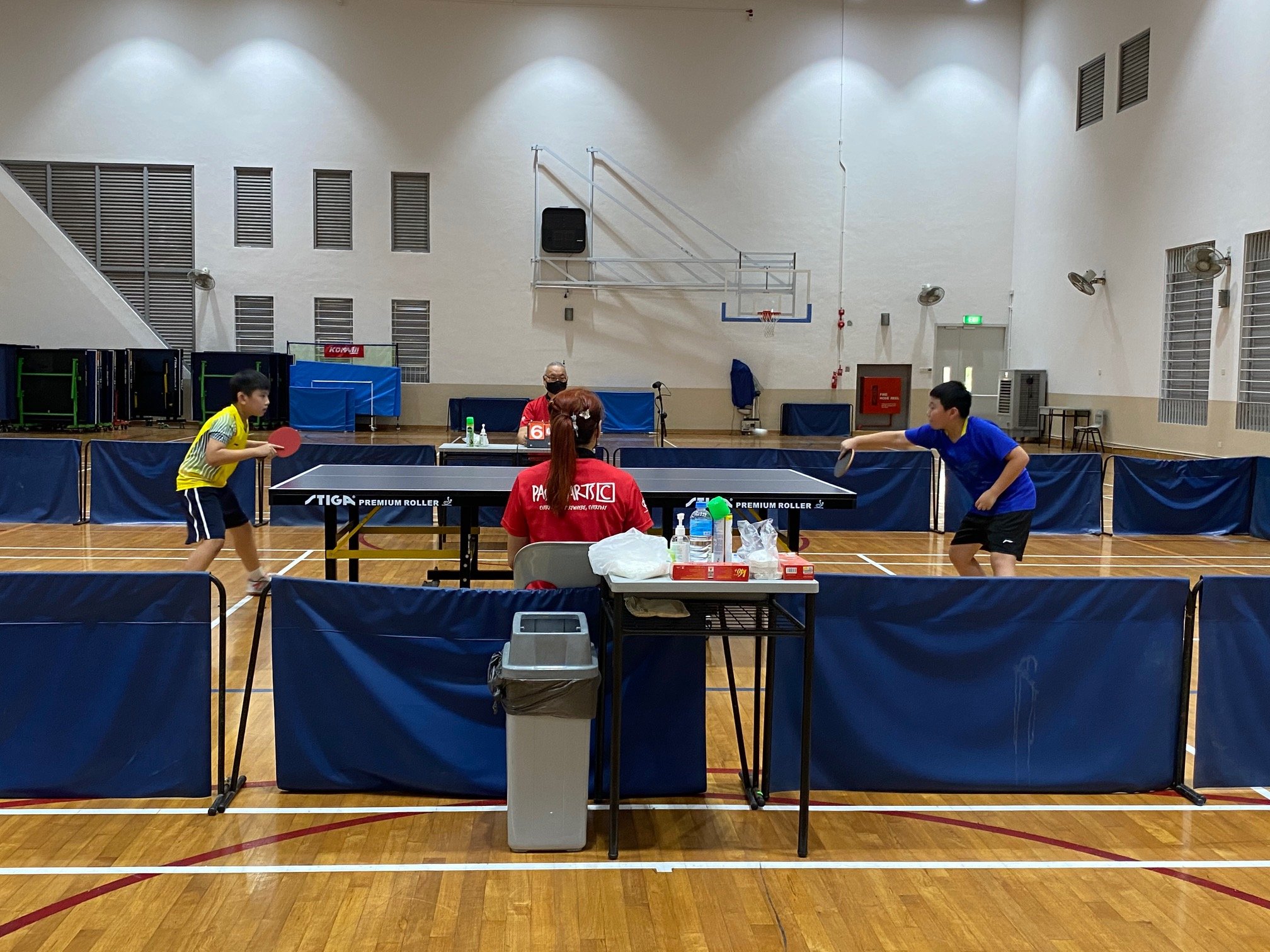 NSG East Zone Snr Div boys table tennis final - first singles 2