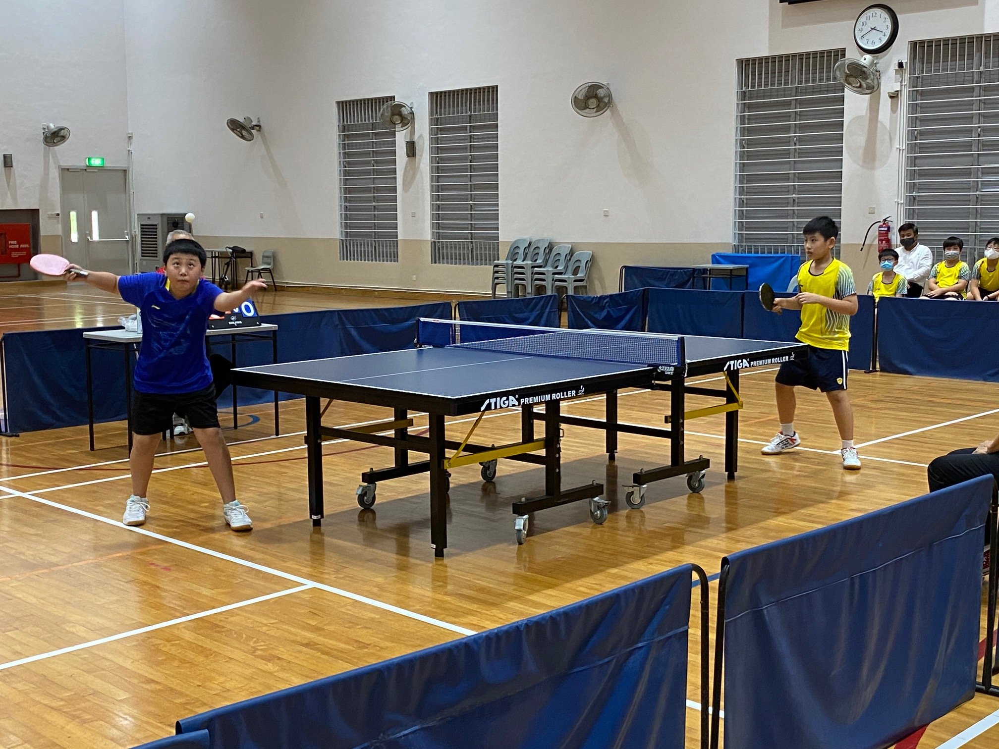 NSG East Zone Snr Div boys table tennis final - first singles