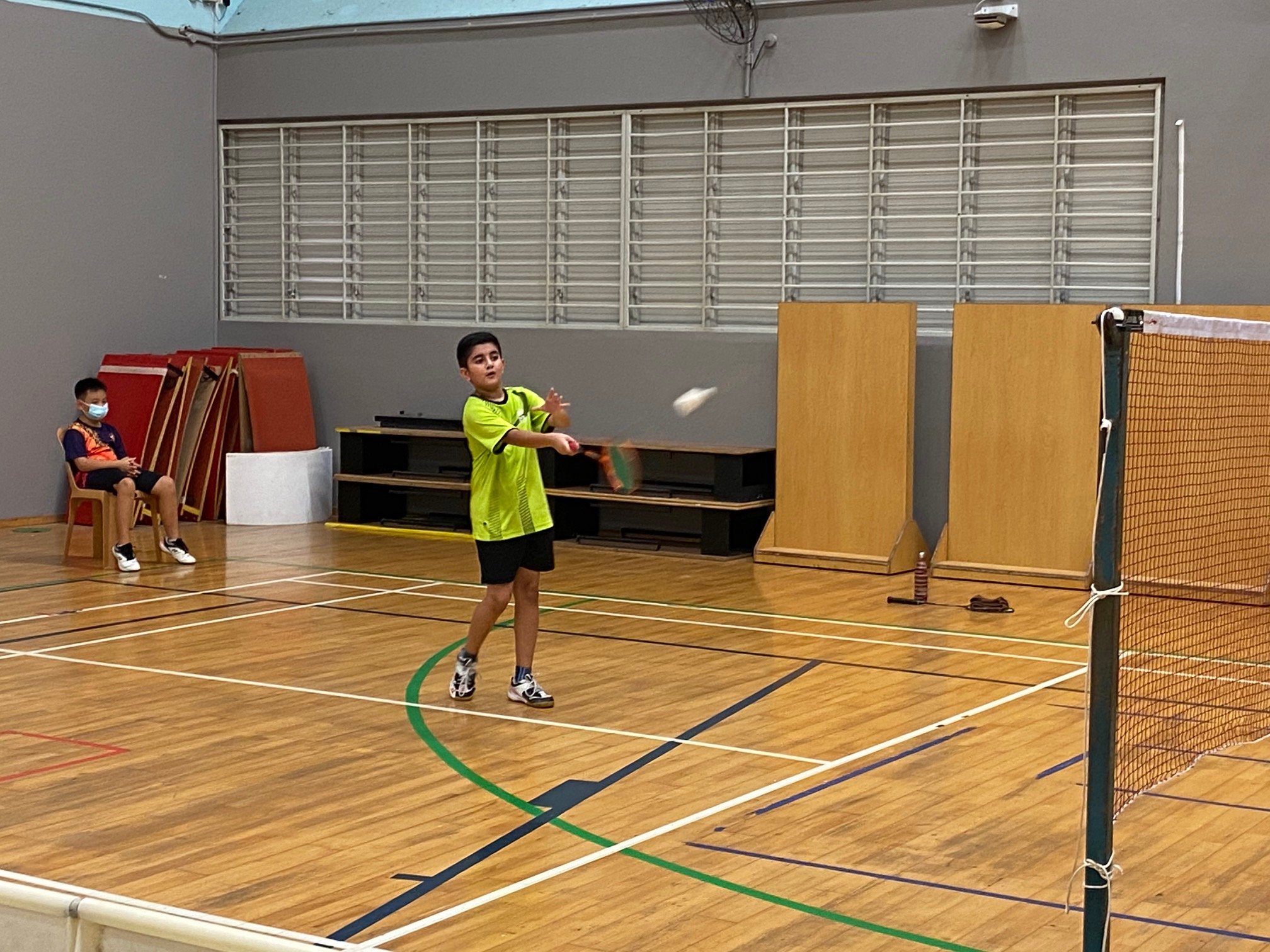NSG Snr Div South Zone boys’ badminton_ SJI Junior first singles player