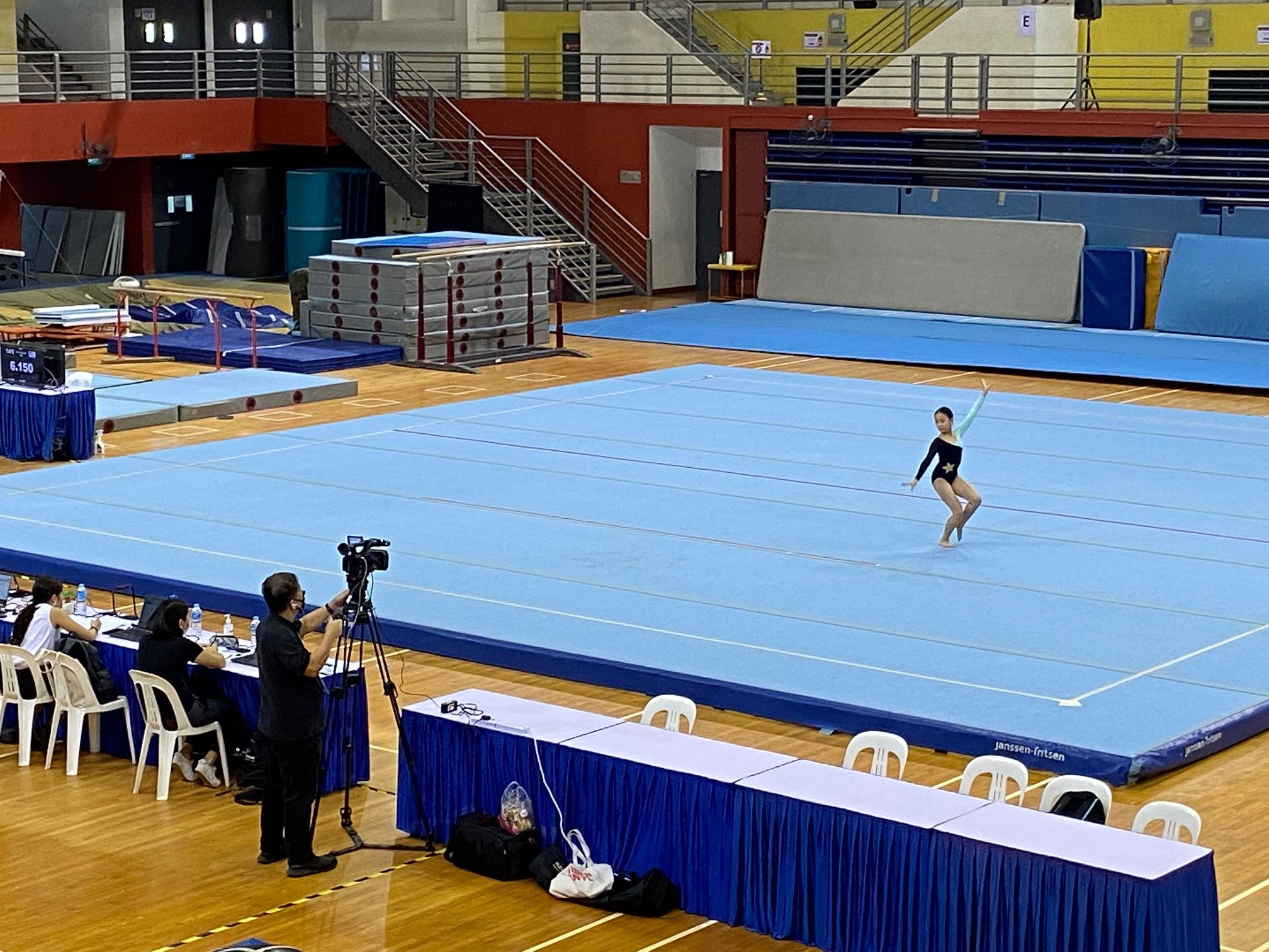 NSG Snr Div gymnastics - floor exercise (Springdale) 2-1