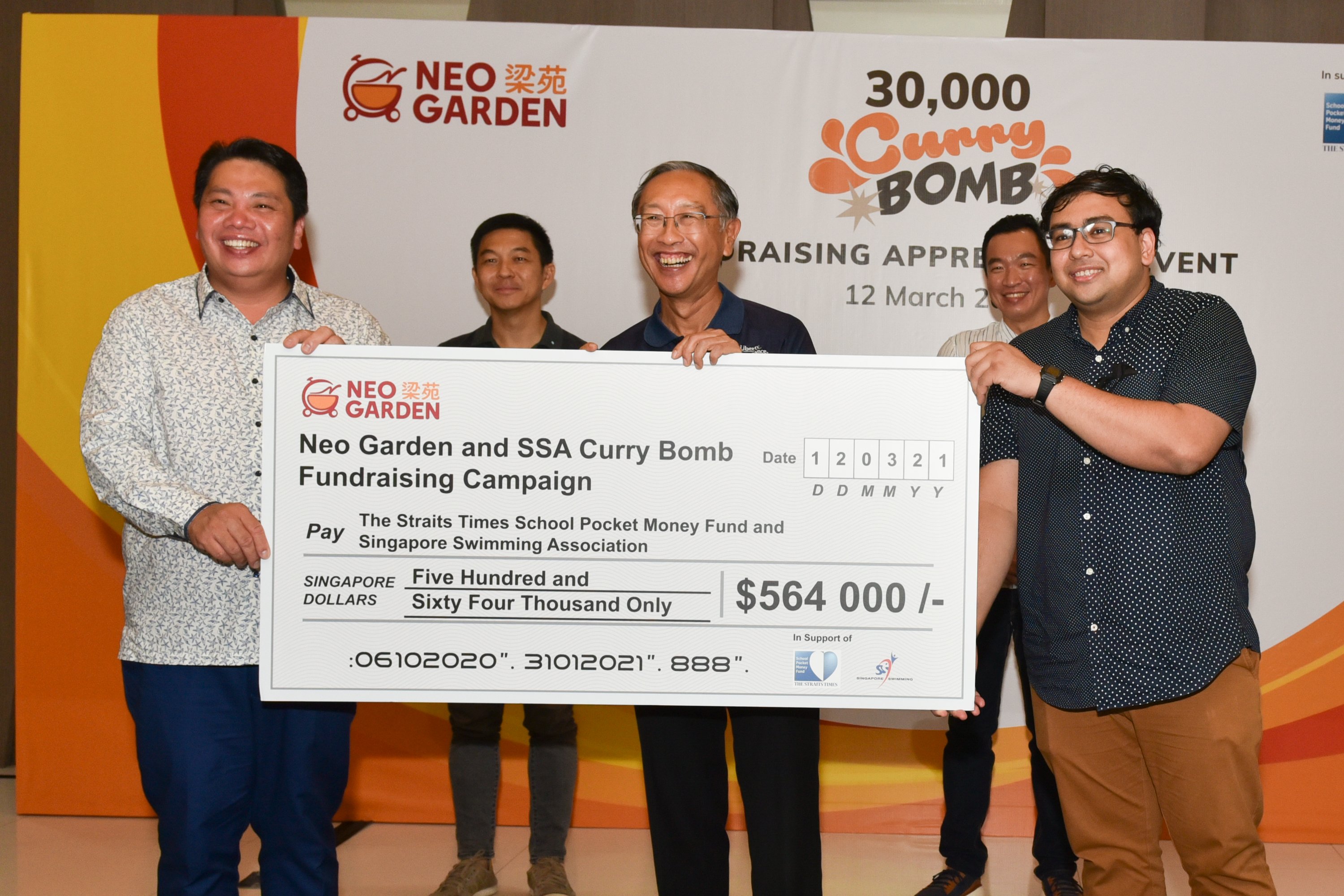 Neo Garden and SSA Curry Bomb Fundraising Campaign