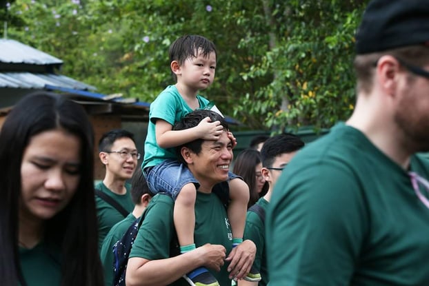 A Super Dad to 303 kids