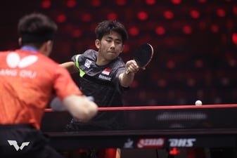 TeamSG’s Koen Pang Bows Out of the Men’s Singles at Singapore Smash after a Strong Fight!