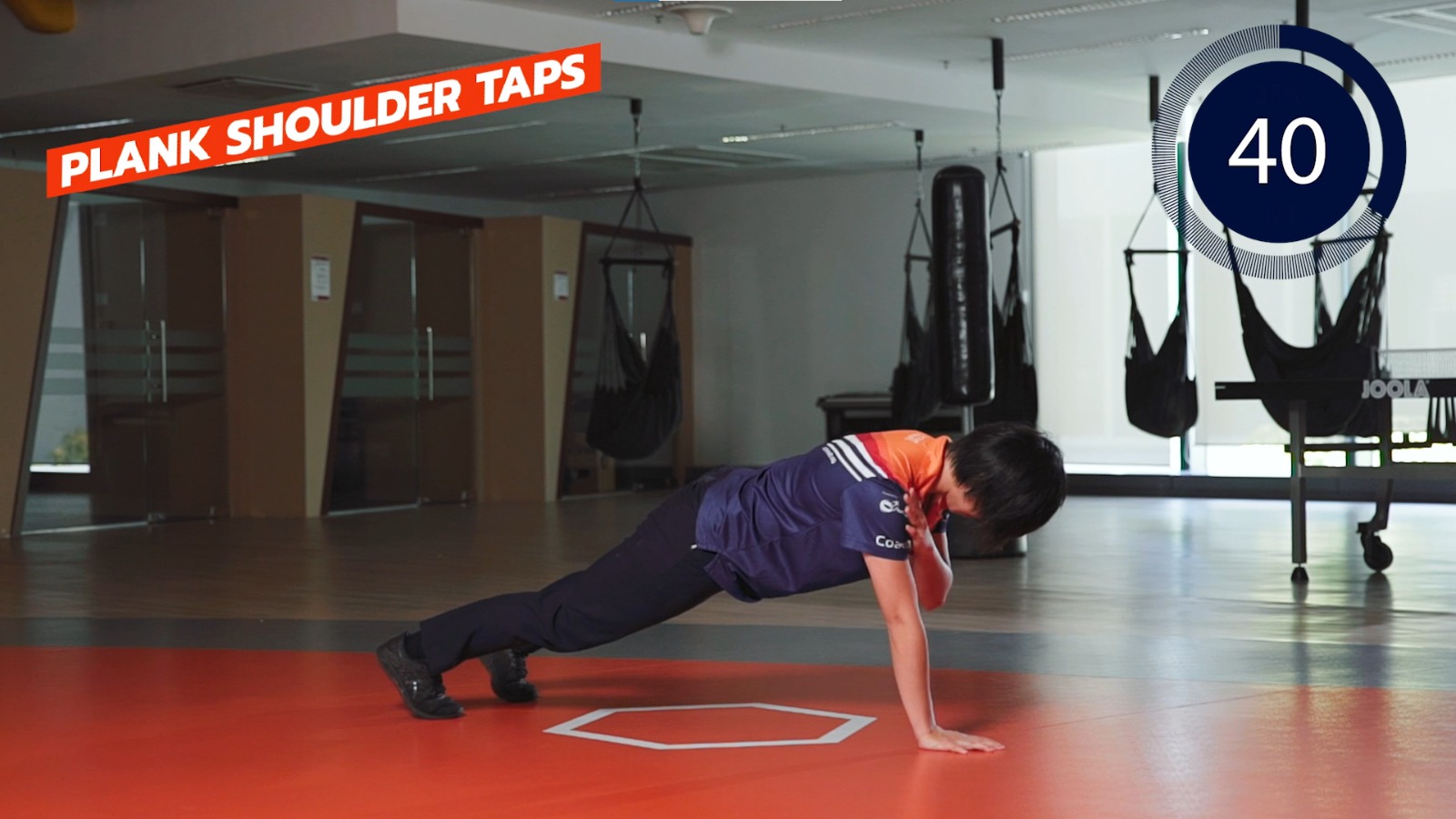 Plank Shoulder Taps