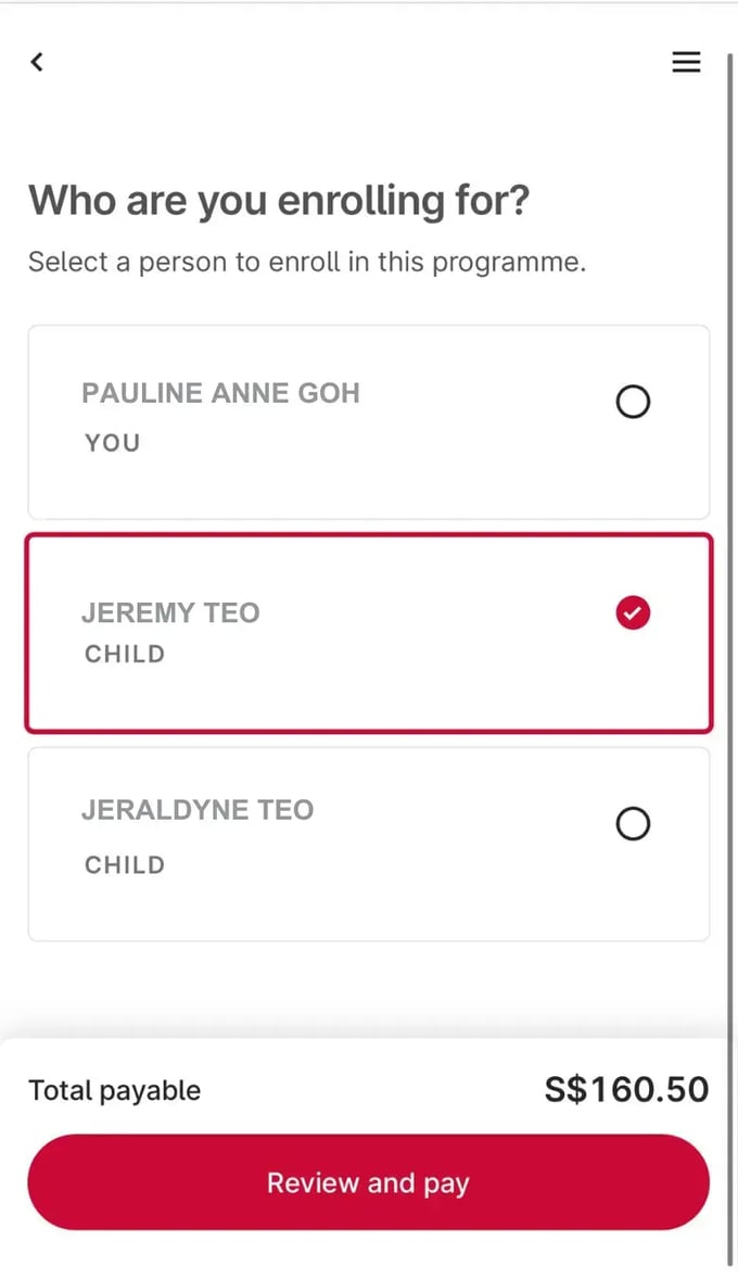 Step 4: Click on 'Review and Pay' button to make payment