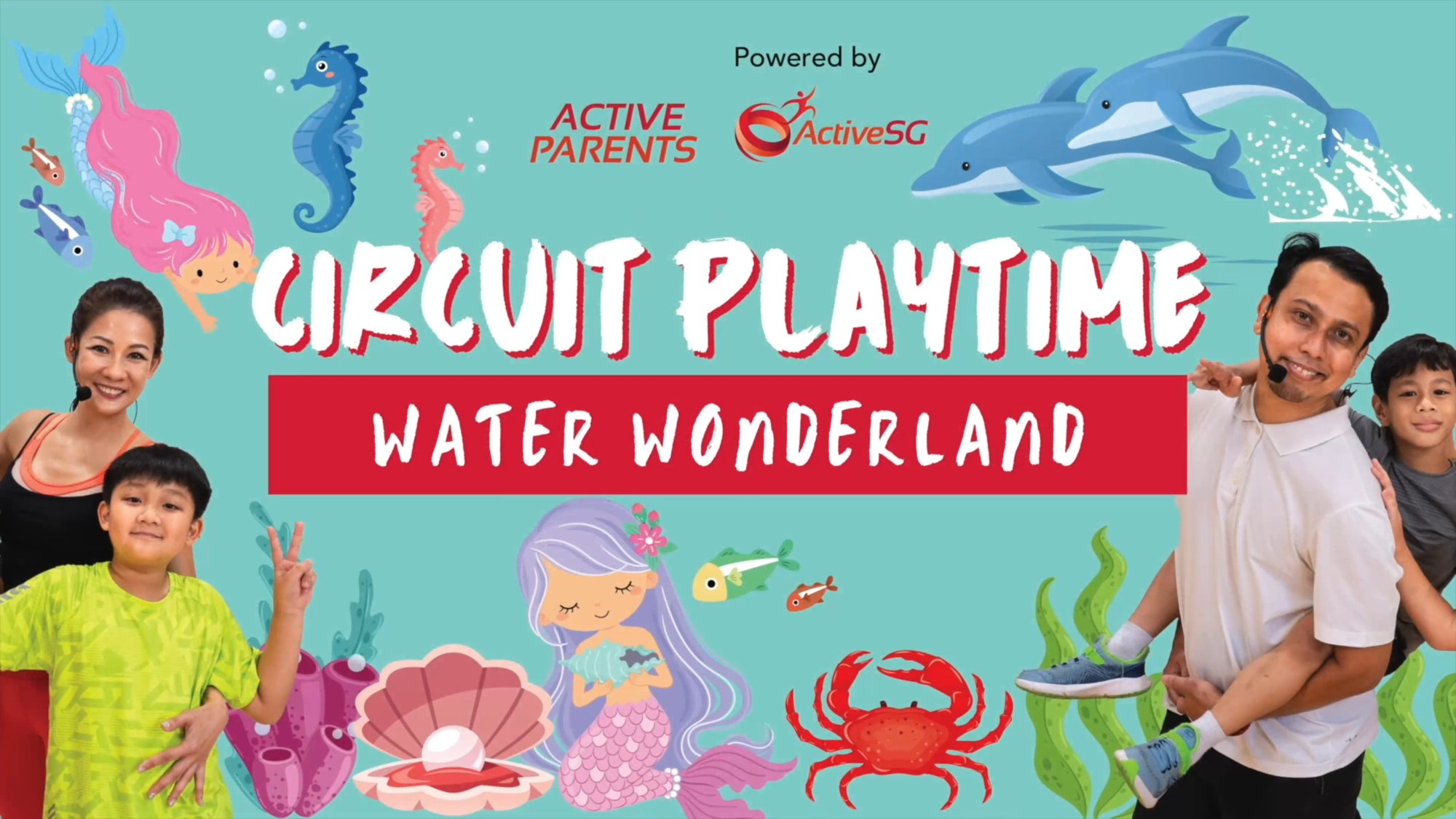 Programmes & Iniitiatives - Parent Engagement - Circuit Playtime - Water Wonderland