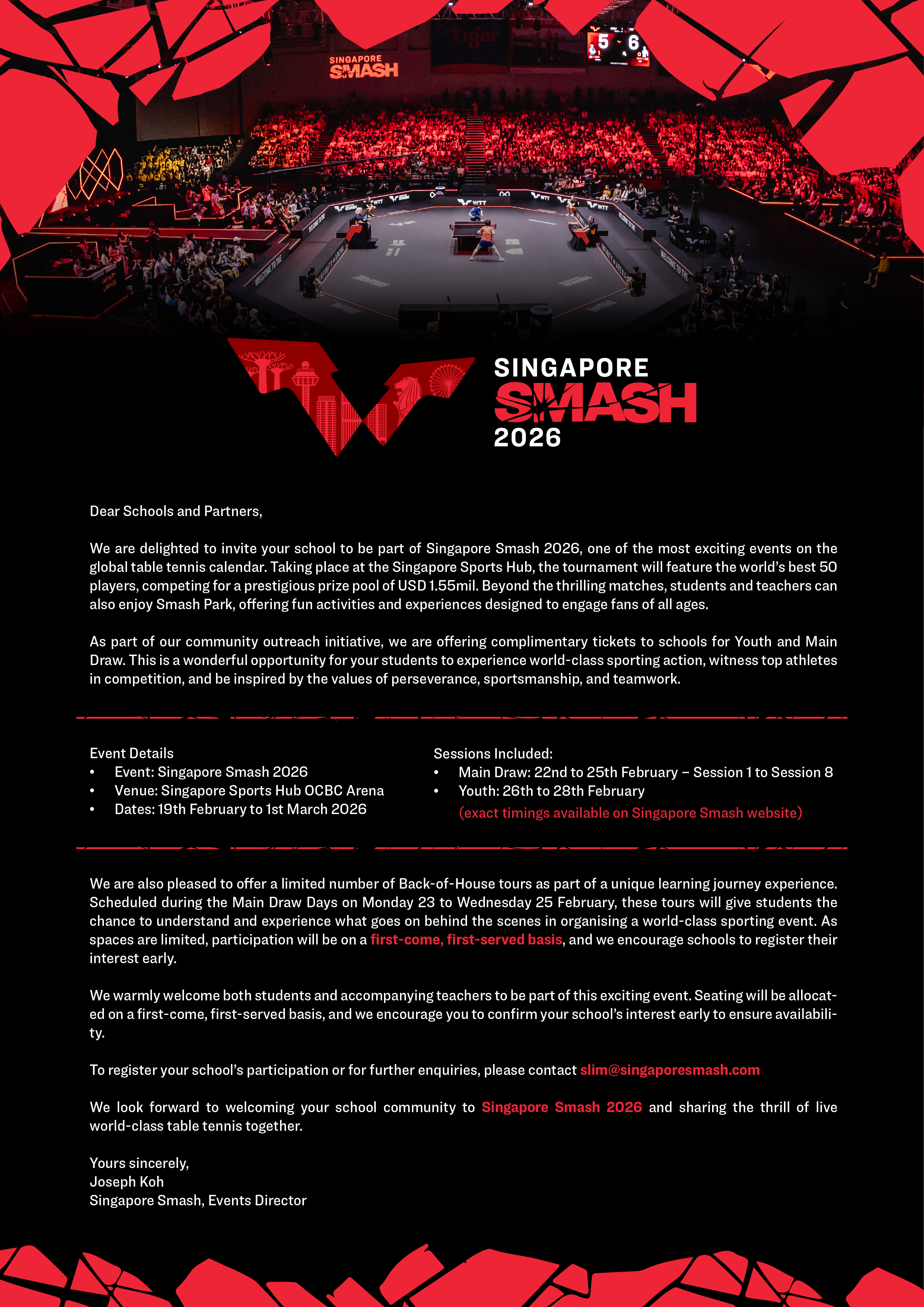 SGSmash2026_School Letter