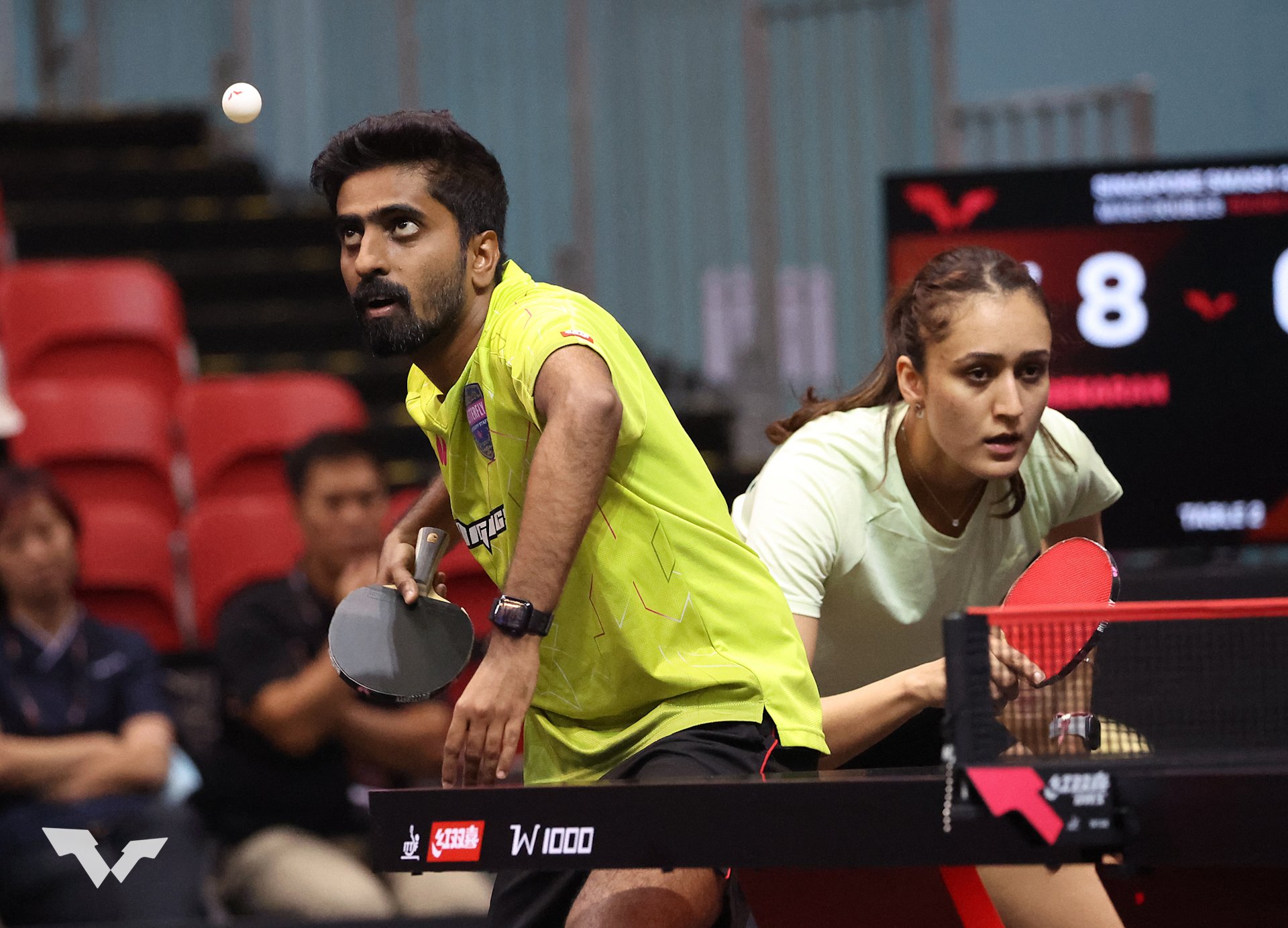 Sathiyan GNANASEKARAN Manika BATRA_Singapore Smash 2023_Day 3_063