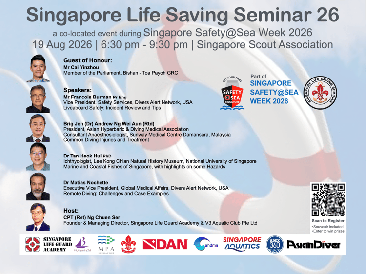 Singapore Life Saving Seminar 2026