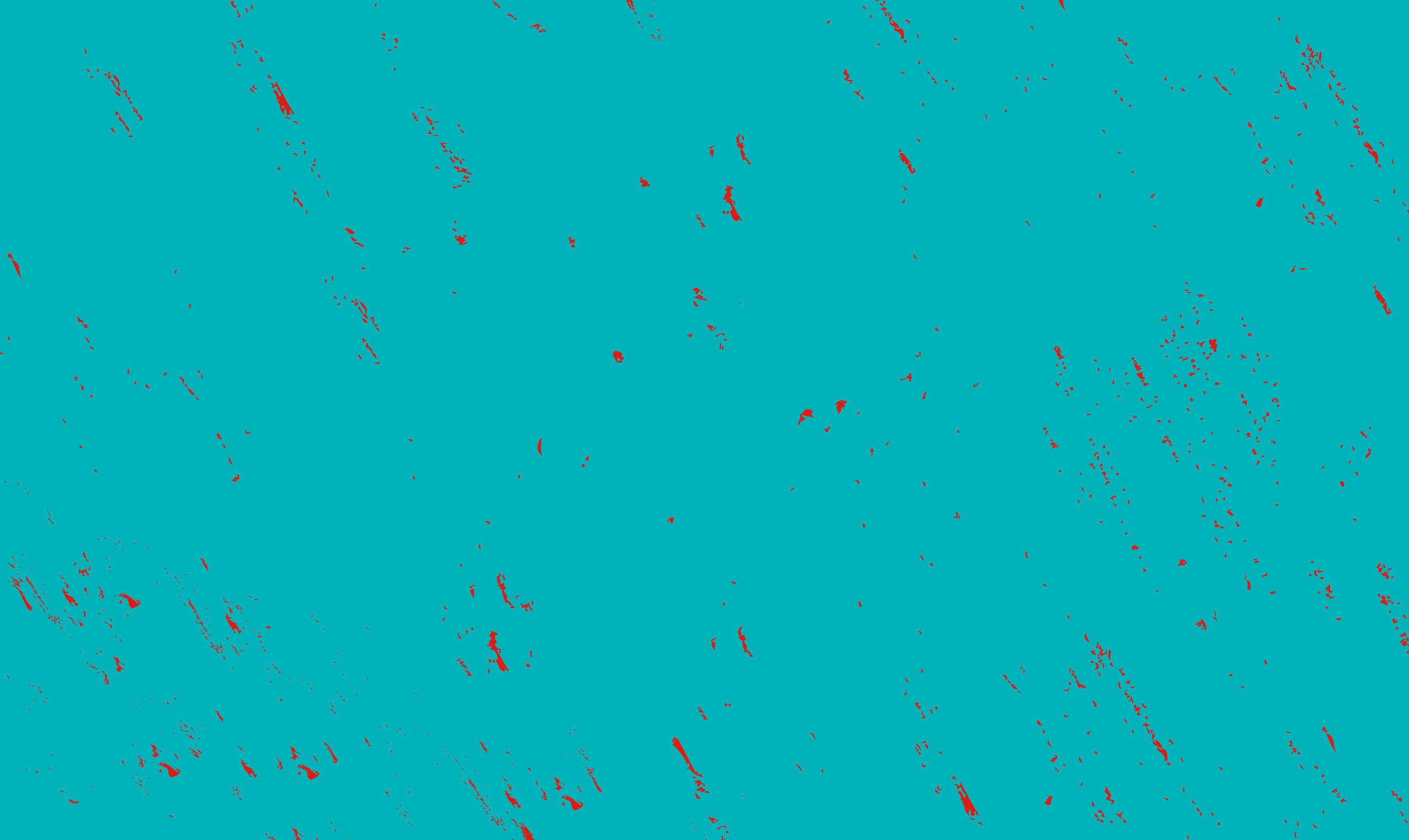 Cyan banner with brush