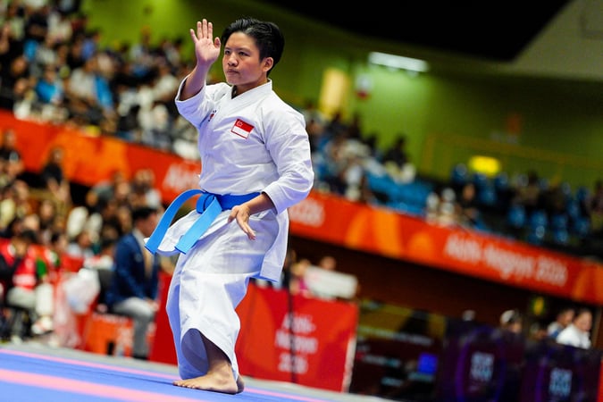 Asian Games 2026: Karateka Leong Savours Memorable Asian Games Debut