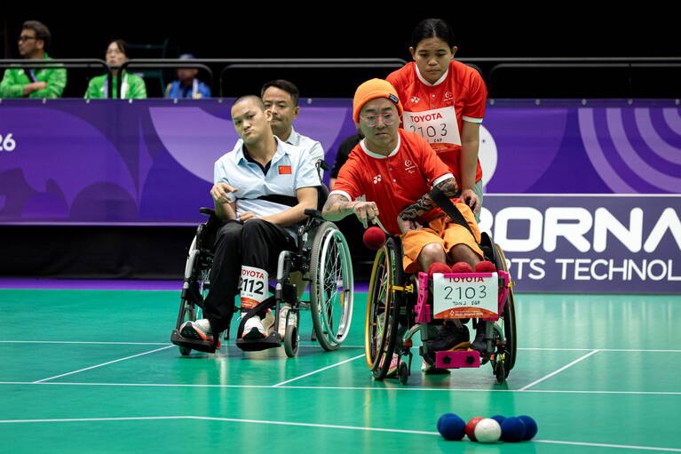 Asian Para Games 2026: Former Sailor Tan Leads Singapore’s Charge on Opening Day of Boccia