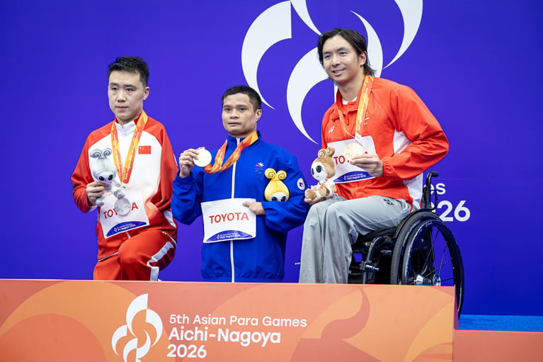 Asian Para Games 2026: Swimmer Toh Opens Singapore’s Medal Account in Aichi-Nagoya