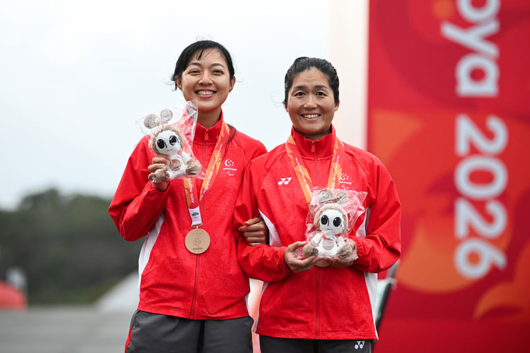 Asian Para Games 2026: Singapore Tandem Pair Clinch Bronze, Secures Singapore’s Second Cycling Medal