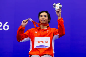 Asian Para Games 2026: Fruitful Final Day in the Pool for Singapore as Toh Claims Silver, Wong Sets National Record
