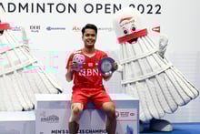 Indonesian shuttlers stamp dominance on final day of Singapore Badminton Open!