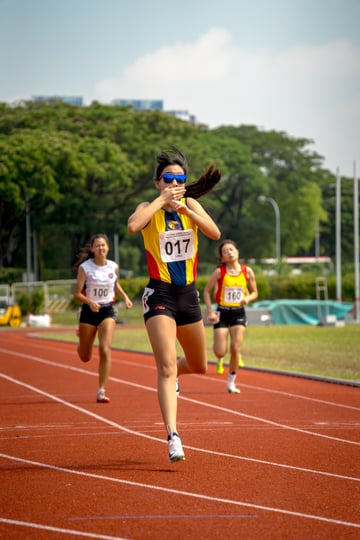 NSG2026_Track Field_A div_girls_400m Finals_8 Apr 2