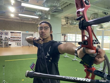 TeamSG Archer Aidan Wong is Aiming for a Podium Finish, at the Inaugural Olympic Esports Week!