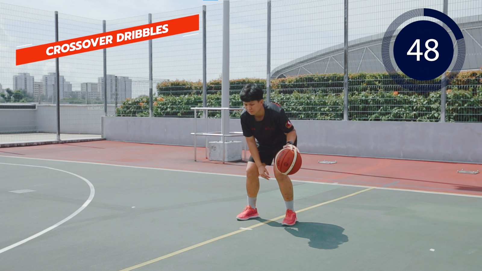 basketball crossover dribbles