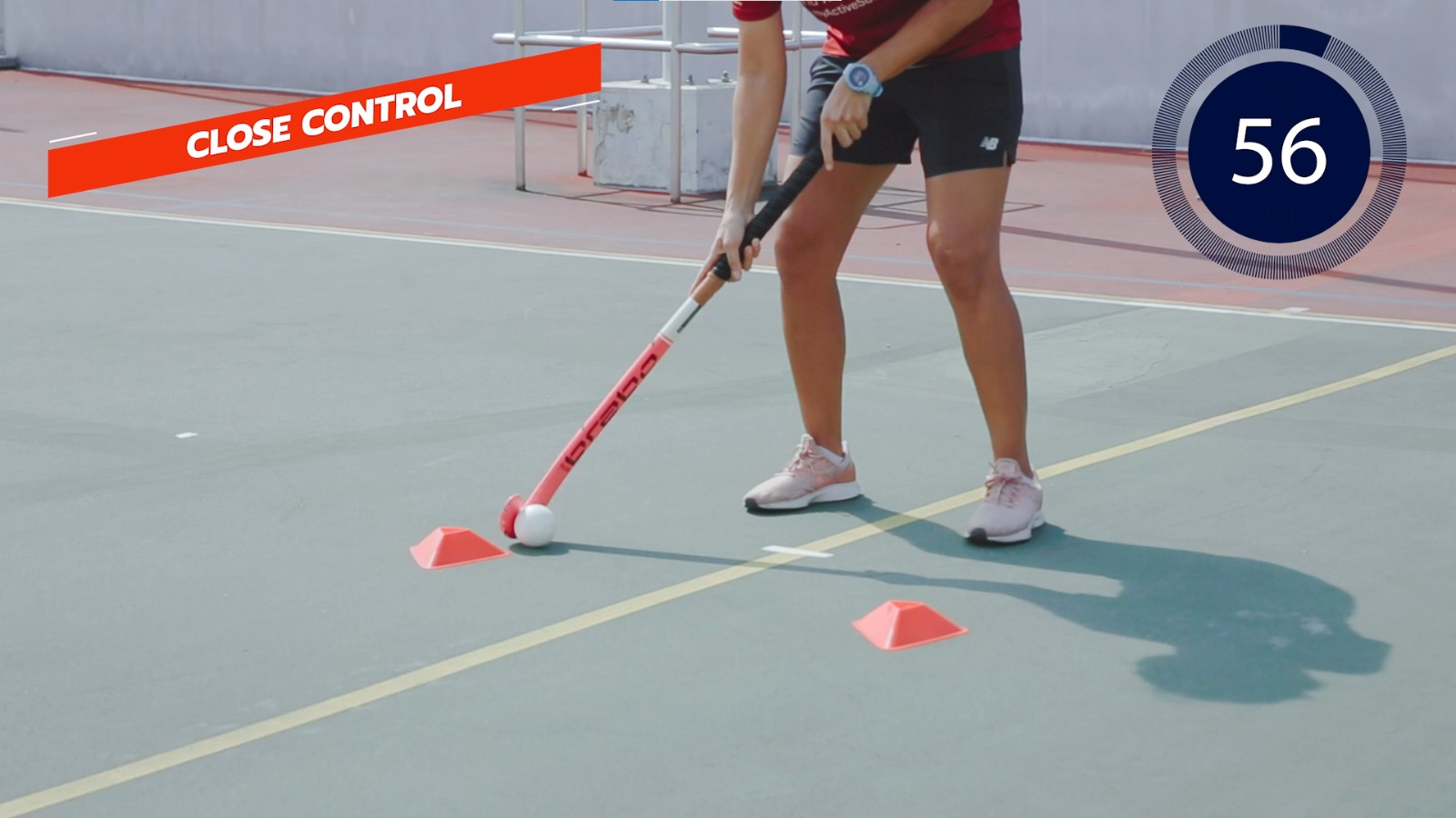 hockey close control