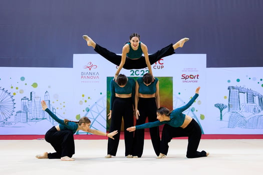 Rhythmic Gymnastics receives massive Boost in Singapore with Inaugural International event!