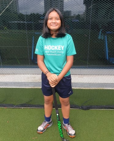 Lana, ActiveSG Hockey Participant