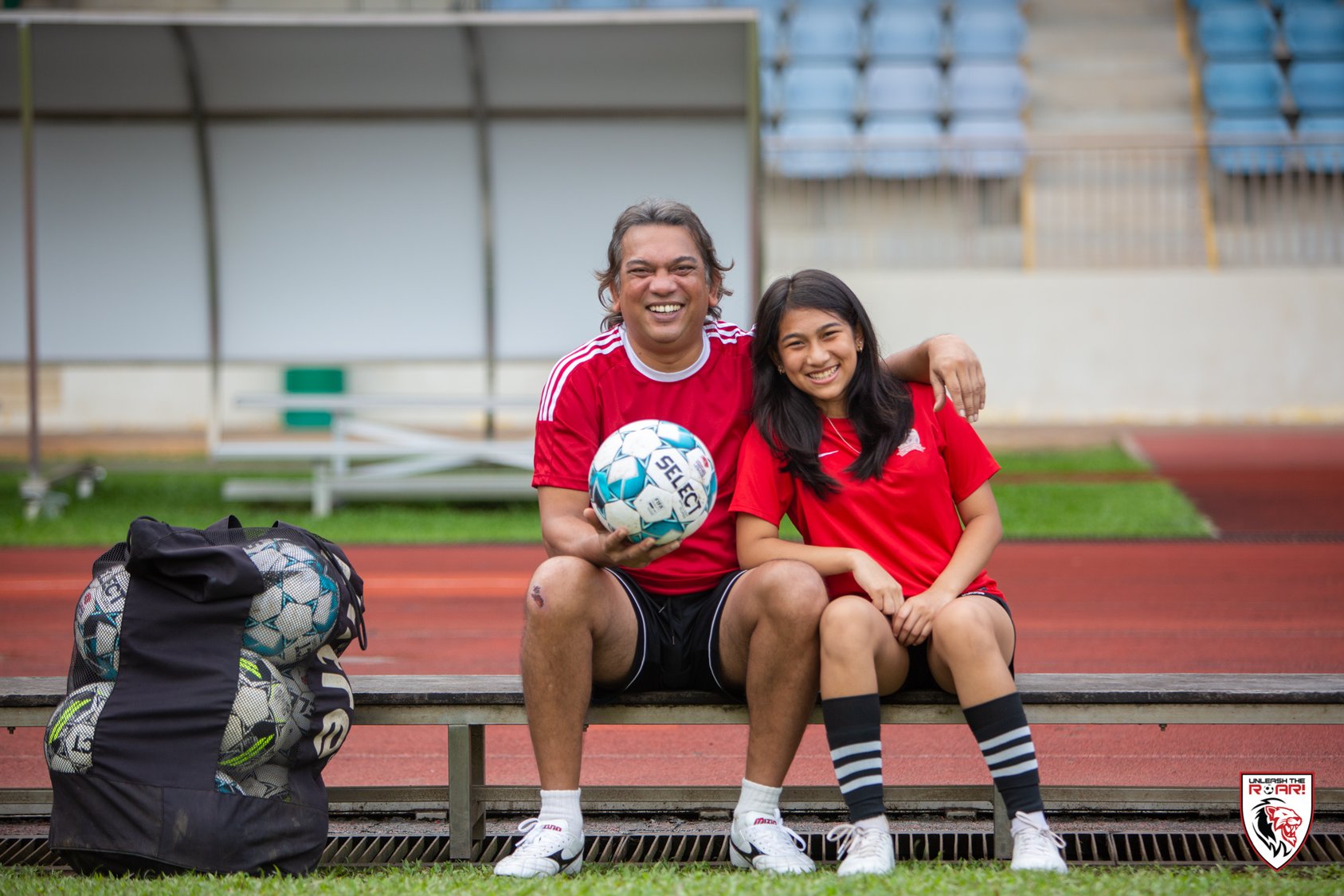 Sg Rafi Raza How Football brought Rafi Ali and his daughter Gianna Zahara closer