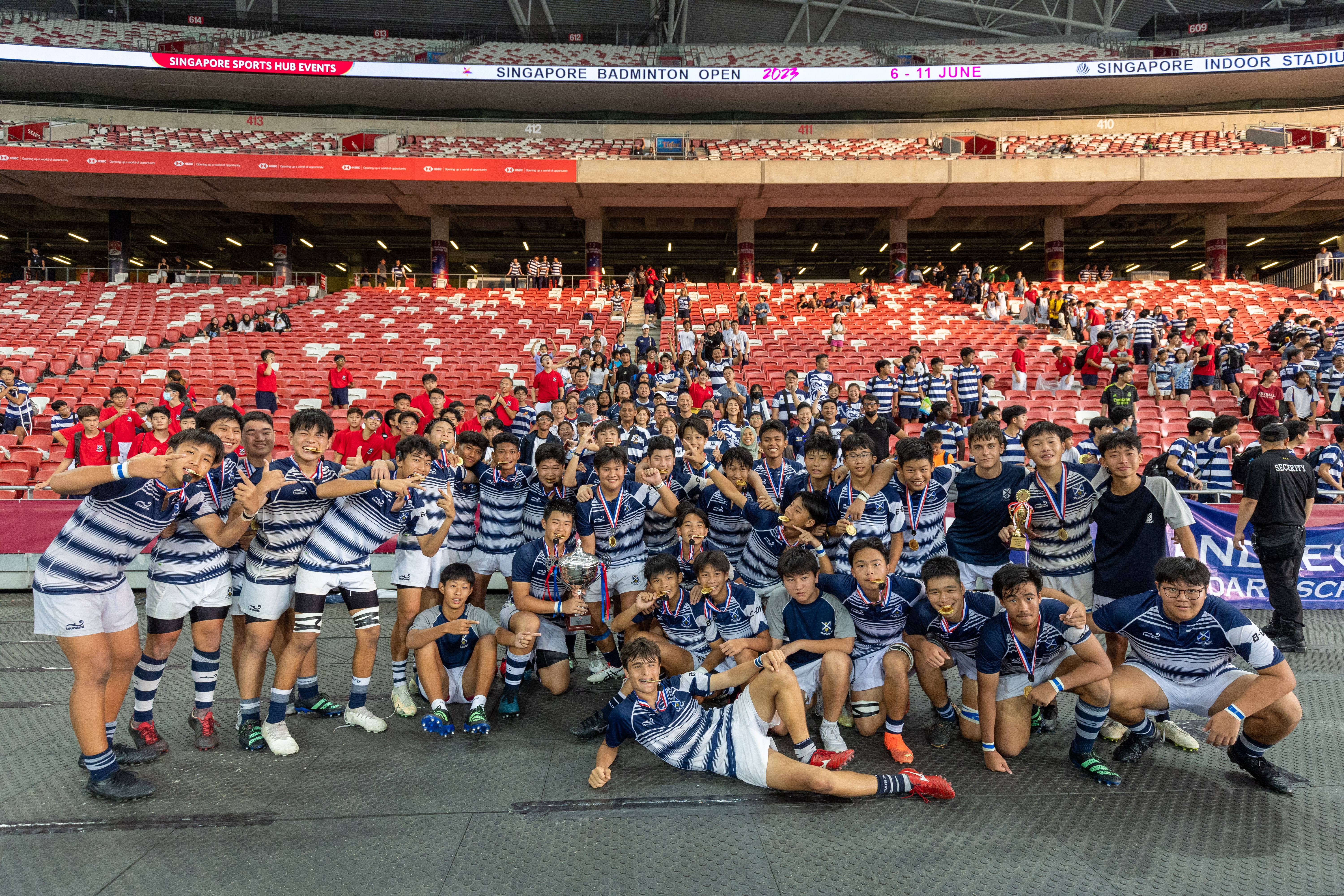 National School Games 2023 Rugby Main Cup : The Saints Marched in & Stole the Show!