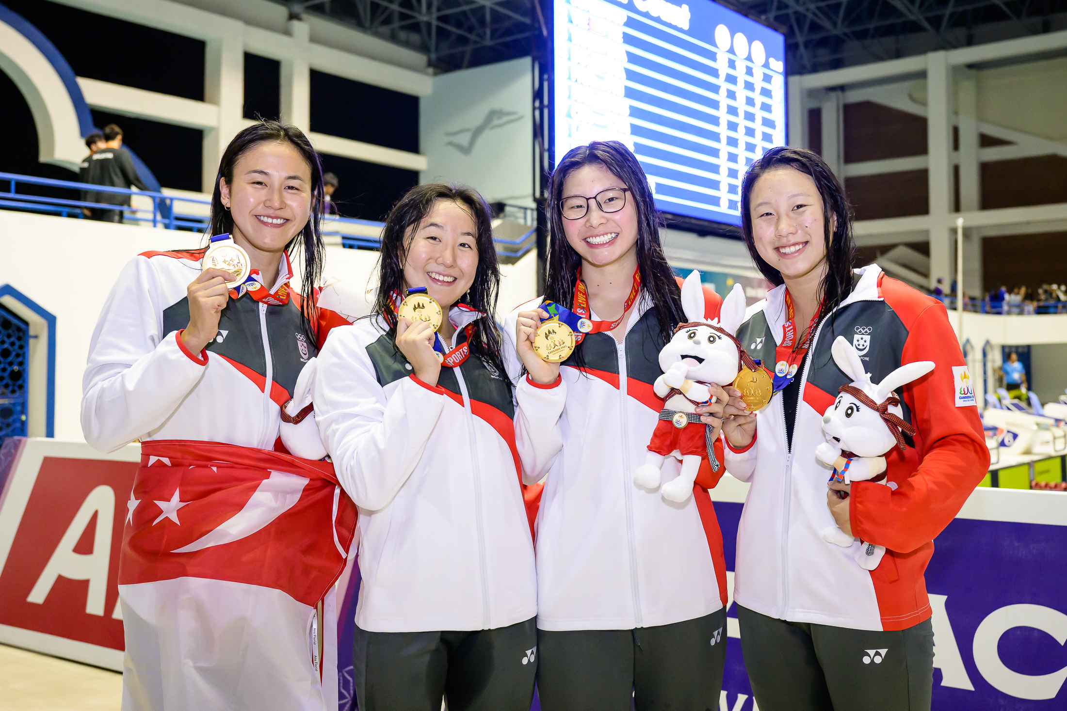 Cambodia 2023: Singapore continues gold rush as swimmers sign off