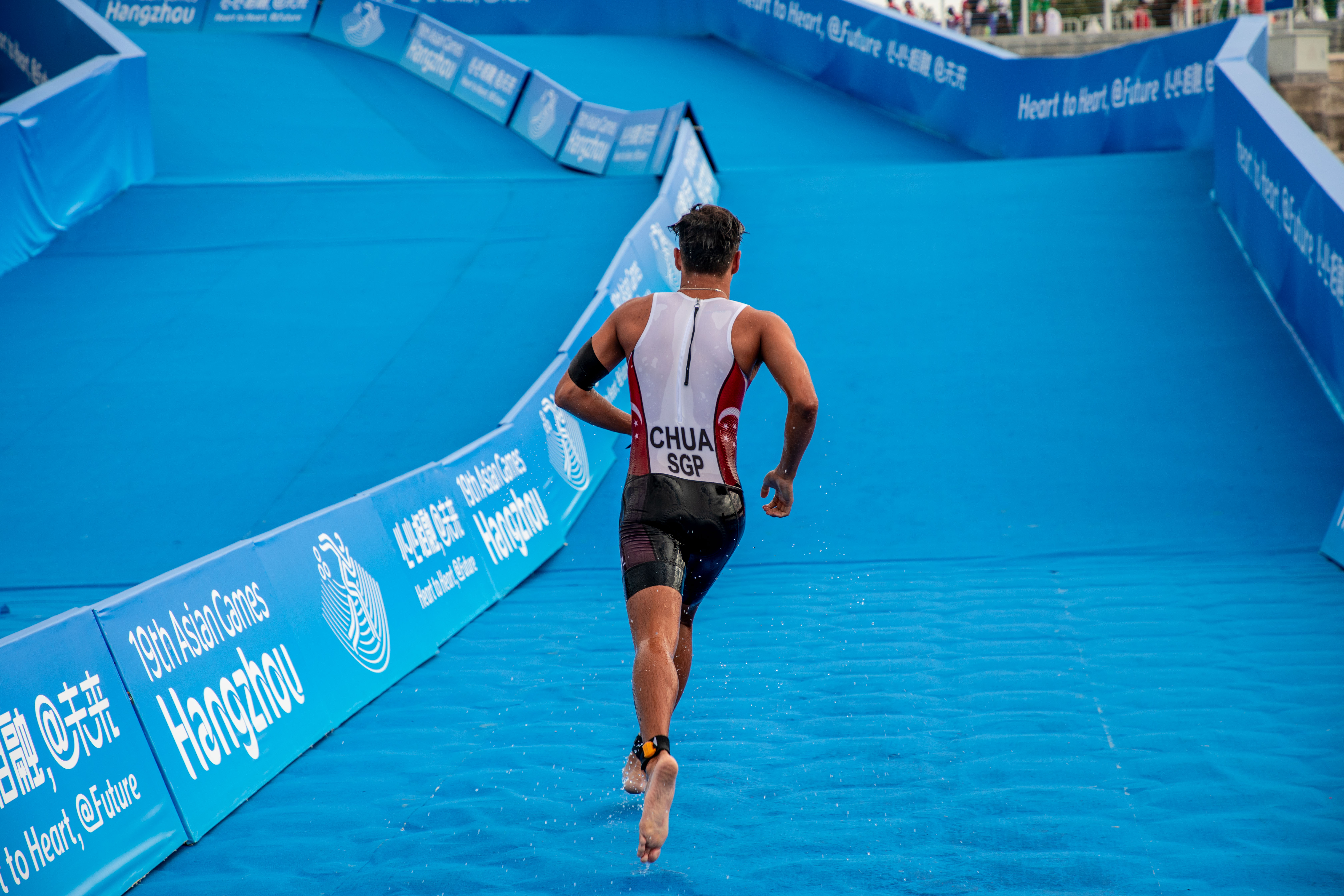 Hangzhou 2022: Proud triathletes make Asiad bow
