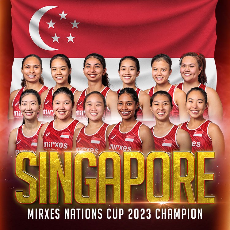 Singapore crowned Mirxes Nations Cup 2023 Champions!
