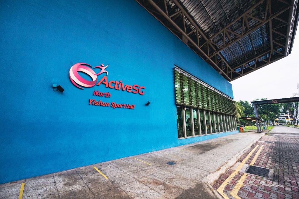 Slide 1 of Yishun Sport Centre