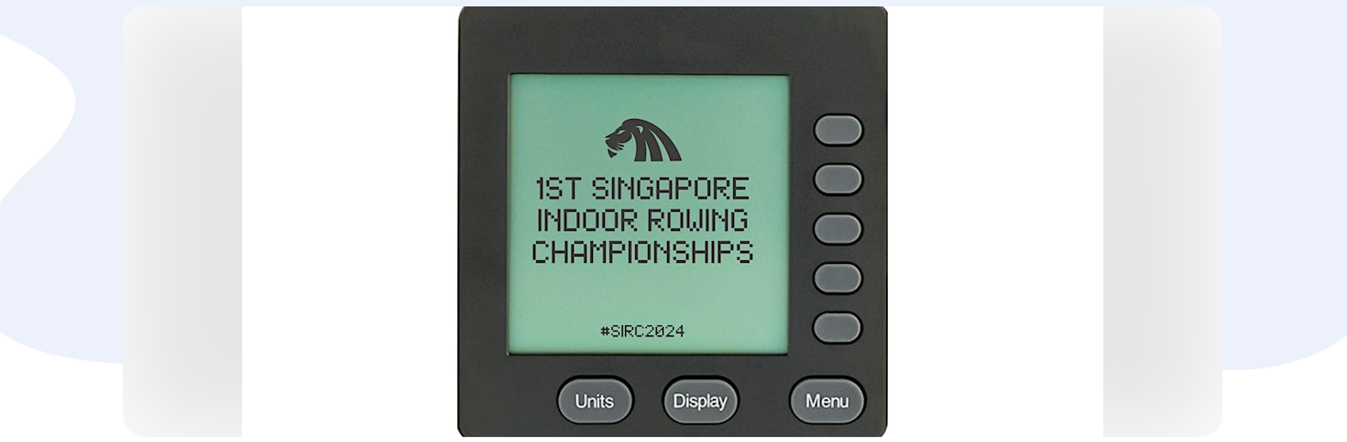 1st Singapore Indoor Rowing Championships