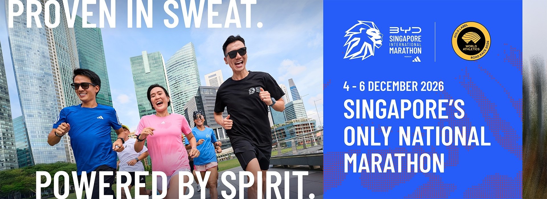 BYD Singapore International Marathon presented by adidas 2026