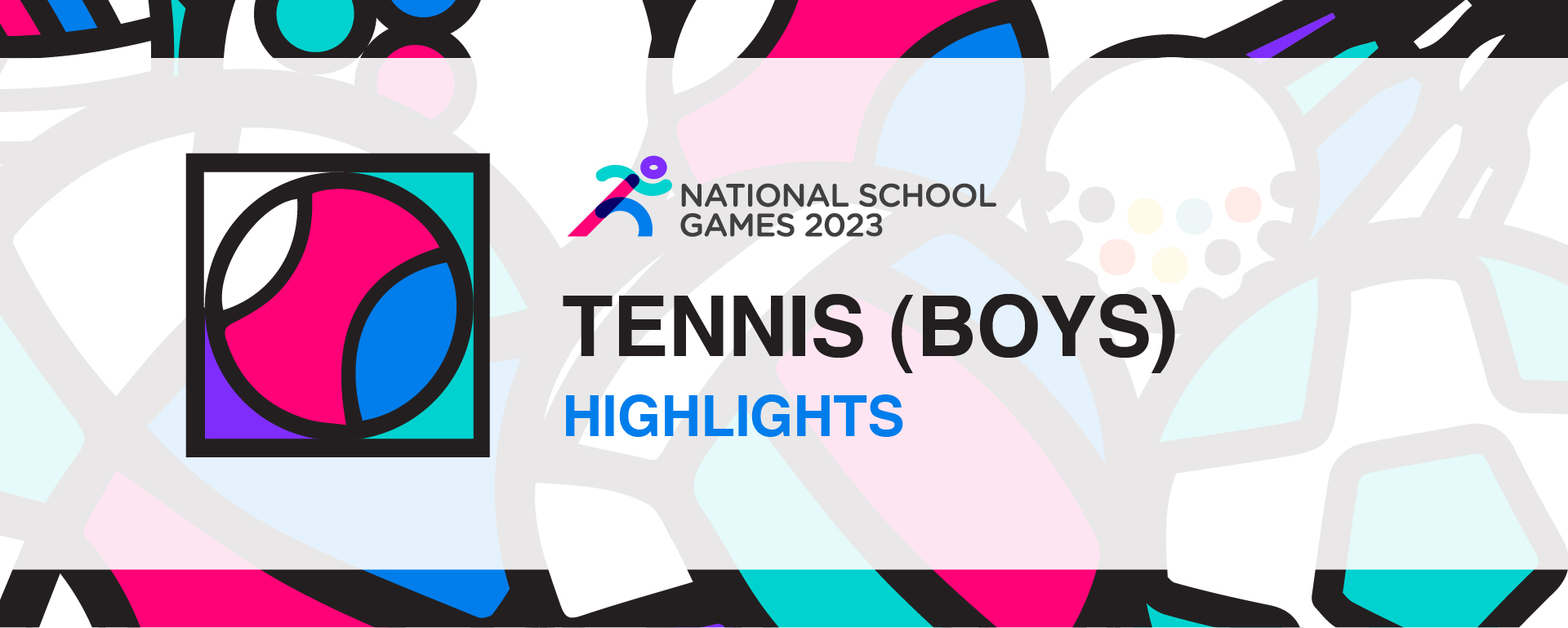 National School Games 2023 | Tennis Boys' A Division | Highlights