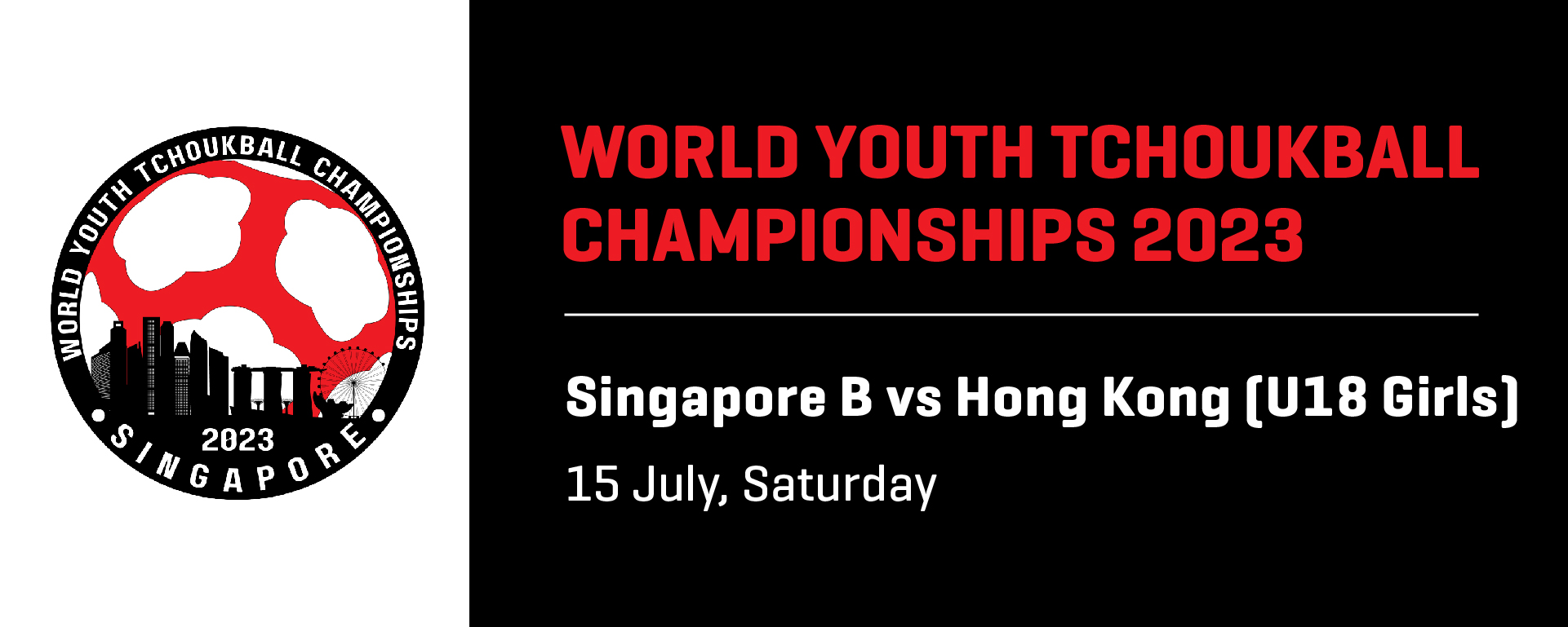 World Youth Tchoukball Championships 2023 | U18 Girls Singapore B v Hong Kong