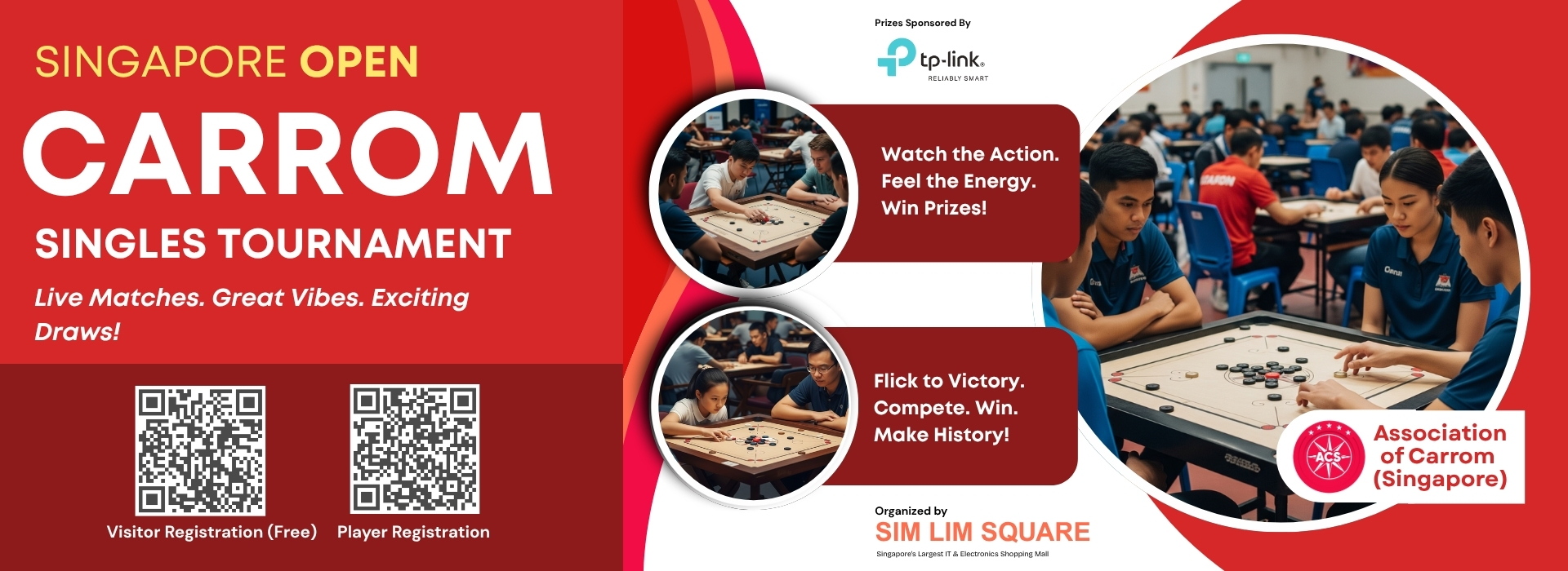 Singapore Open Carrom Singles Tournament