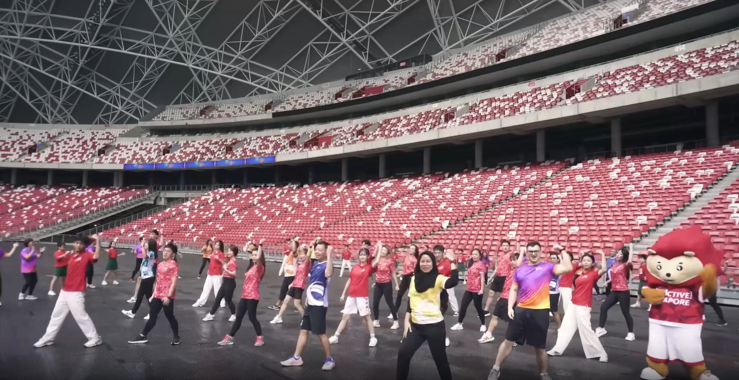 GetActive! Workout 2022: Dance of the Nation featuring NDP 2022 Theme Song - Stronger Together