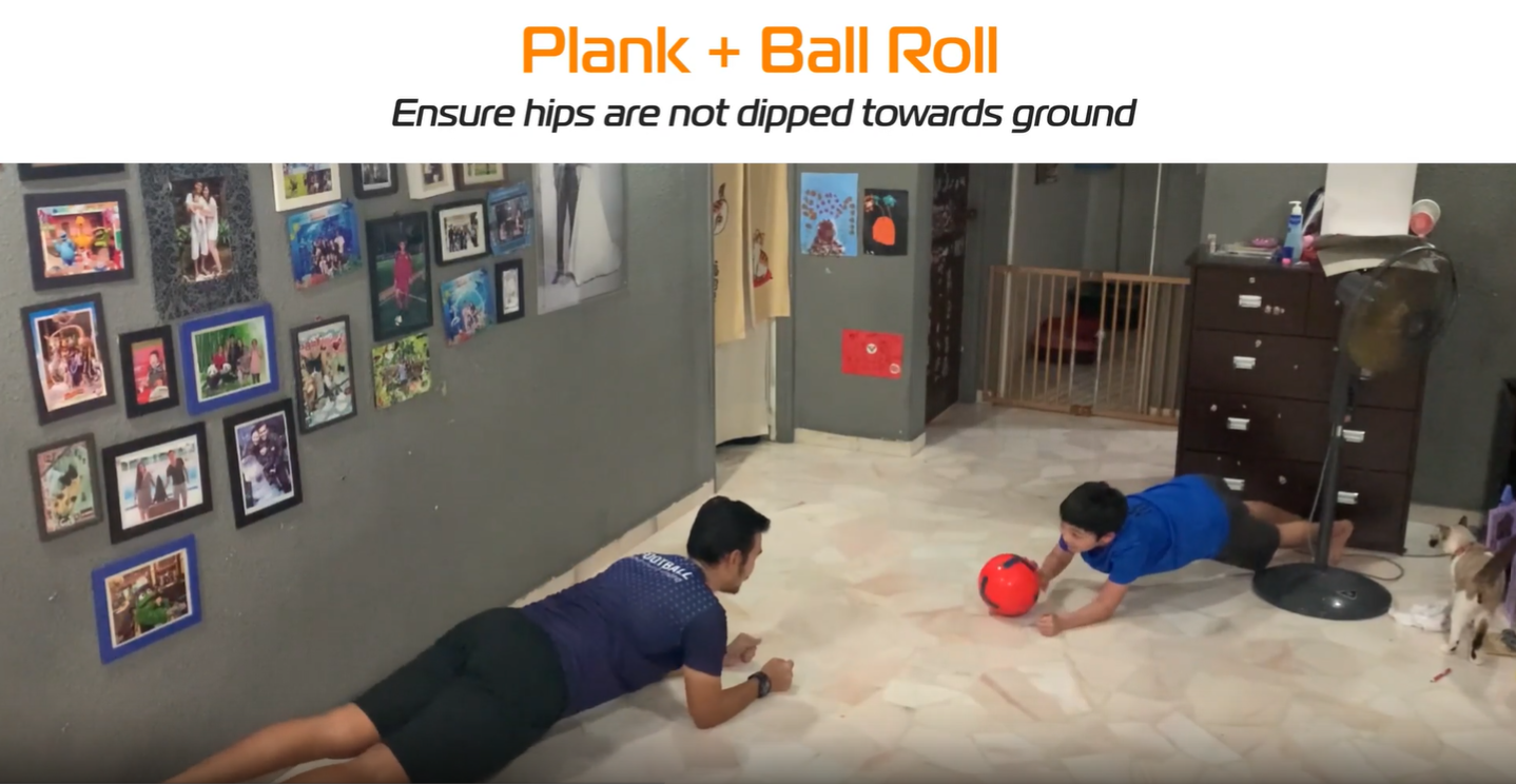 Ep 14 - Plank Ball Roll | Active Health