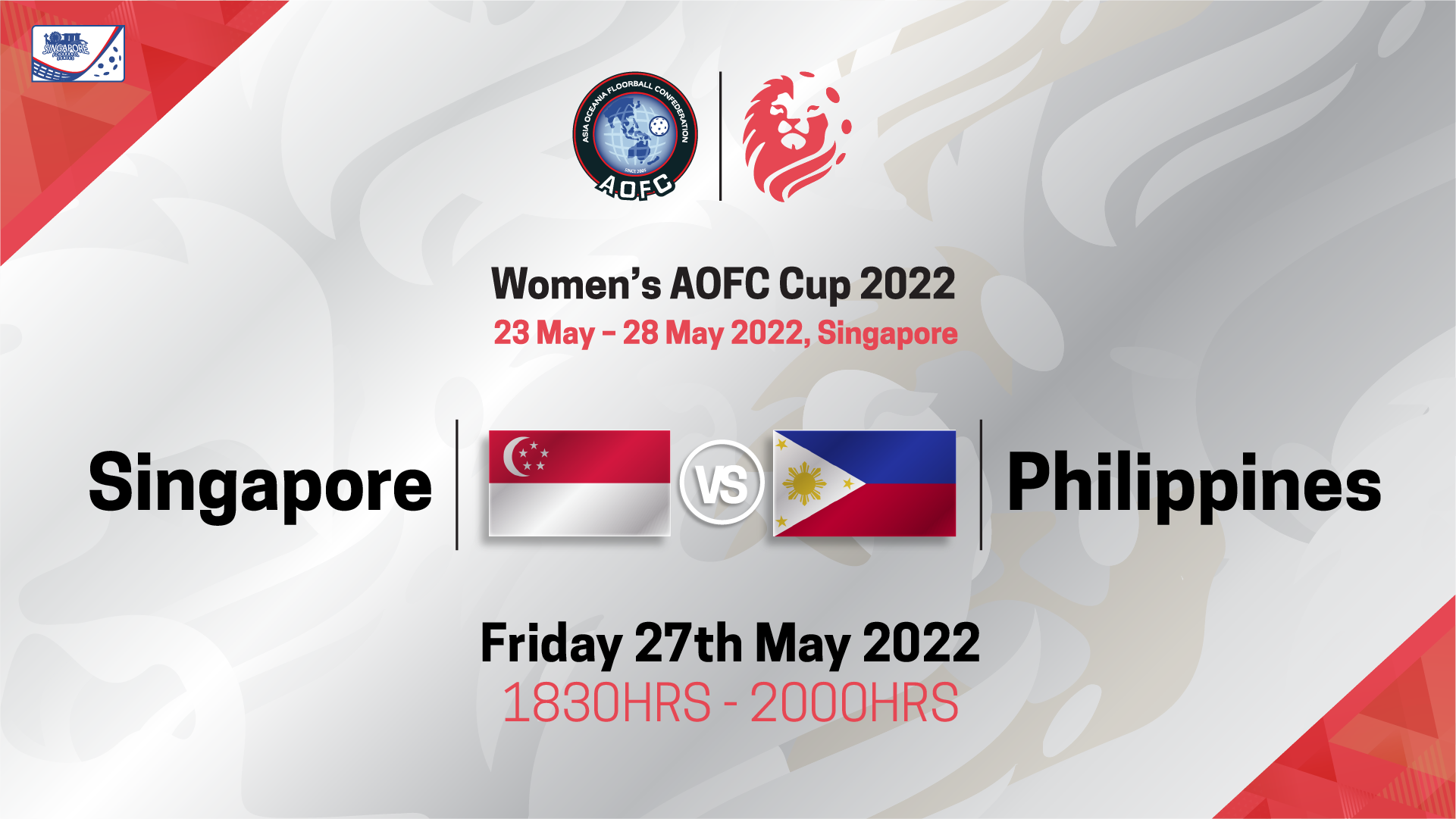AOFC Singapore vs Philippines | Replay
