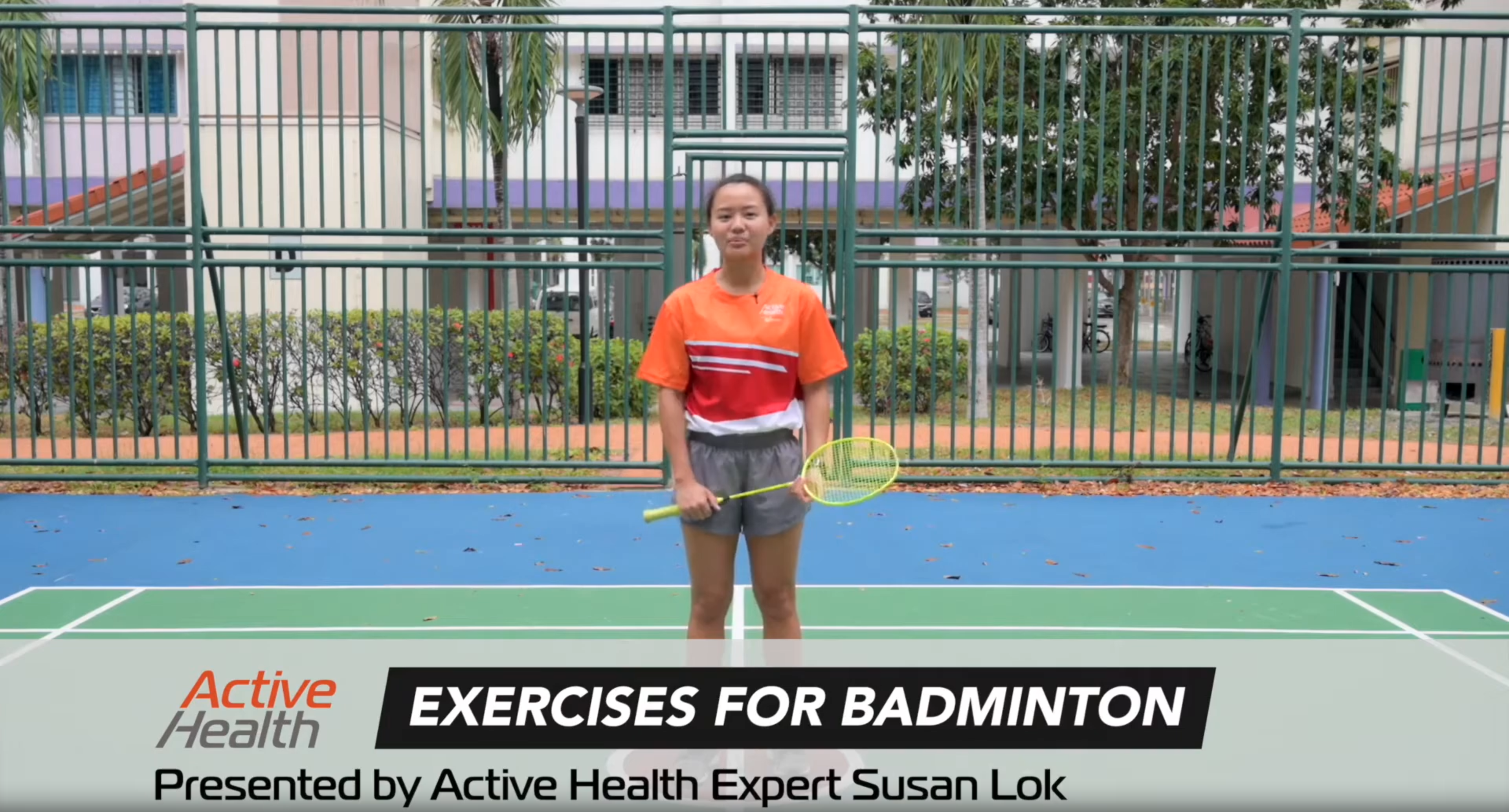 Ep 4 - 5 Simples Exercises To Improve Your Badminton Skills | Active Health