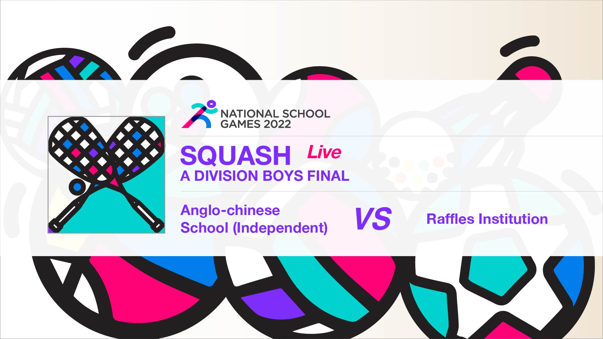 SSSC Squash A Division Boys Final | Anglo-Chinese School (Independent) vs Raffles Institution