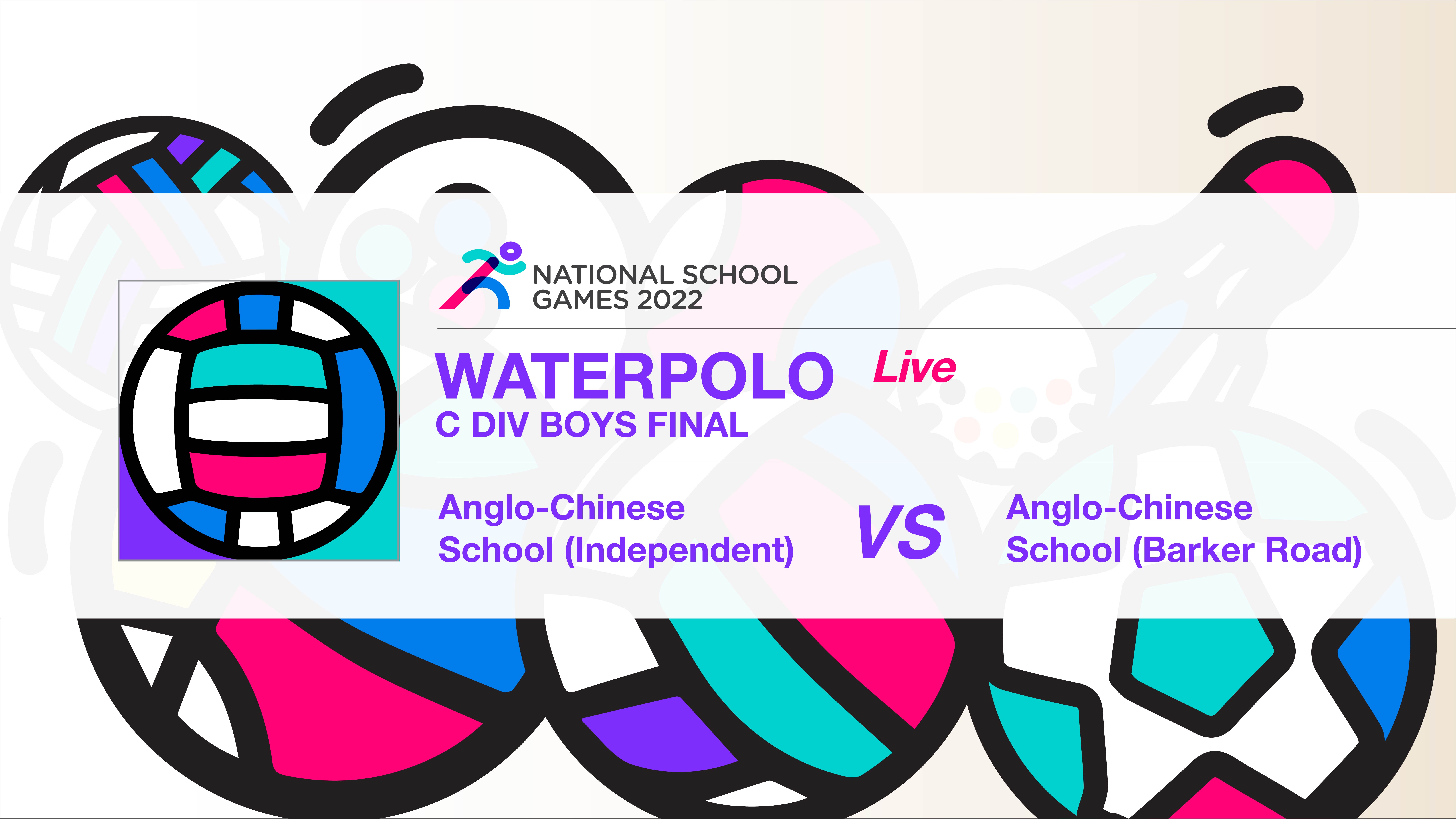 SSSC Water Polo National C Division Boys Final | Anglo-Chinese School (Independent) vs Anglo-Chinese School (Barker Road)