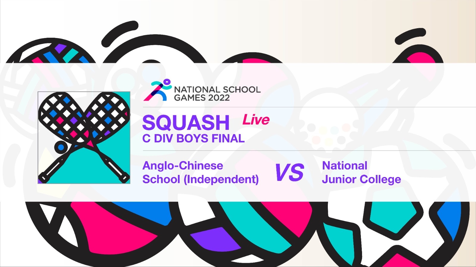 SSSC Squash National C Division Boys Final | Anglo-Chinese School (Independent) vs National Junior College