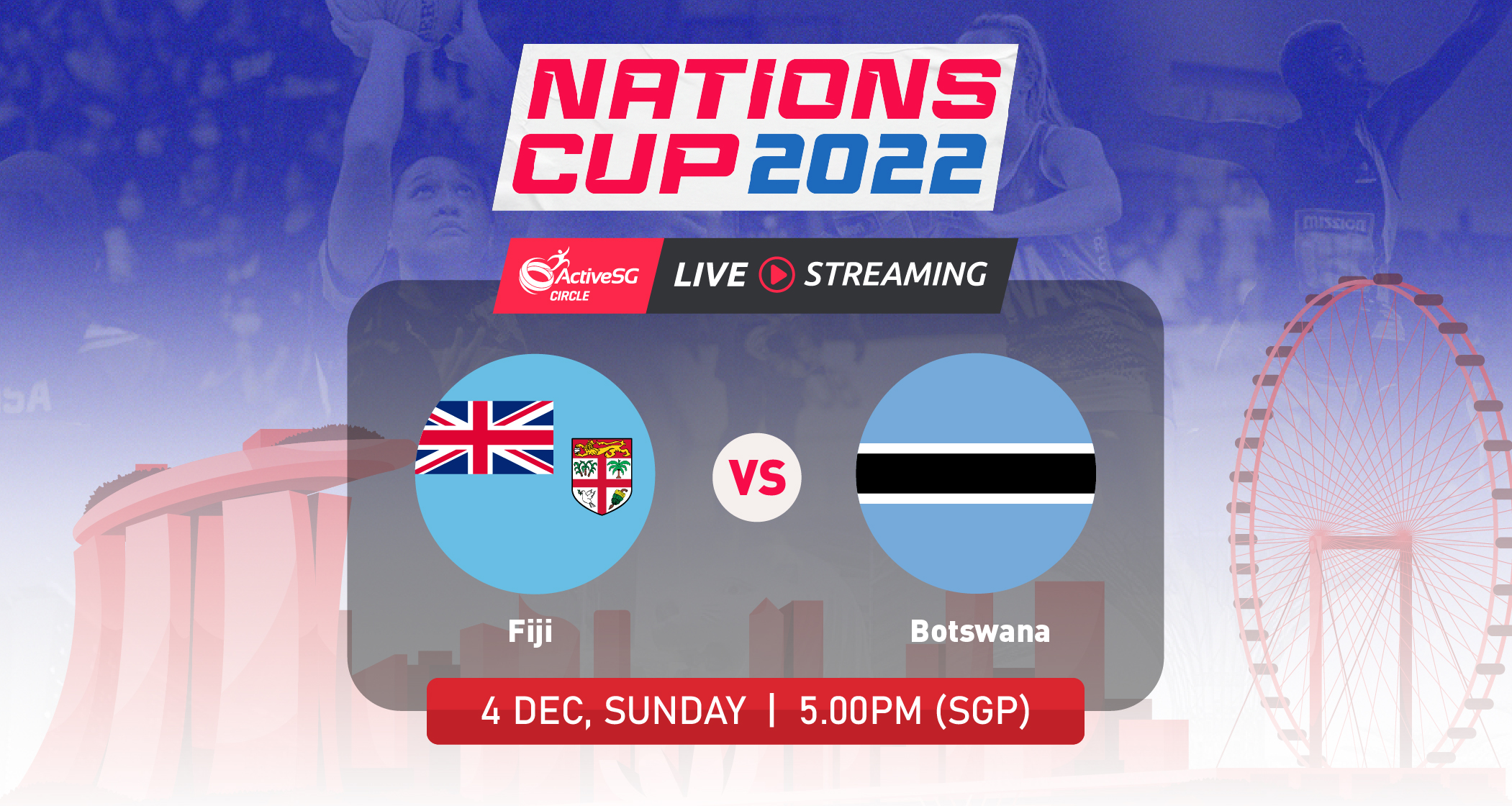 Fiji 🇫🇯 vs 🇧🇼 Botswana | Nations Cup 2022