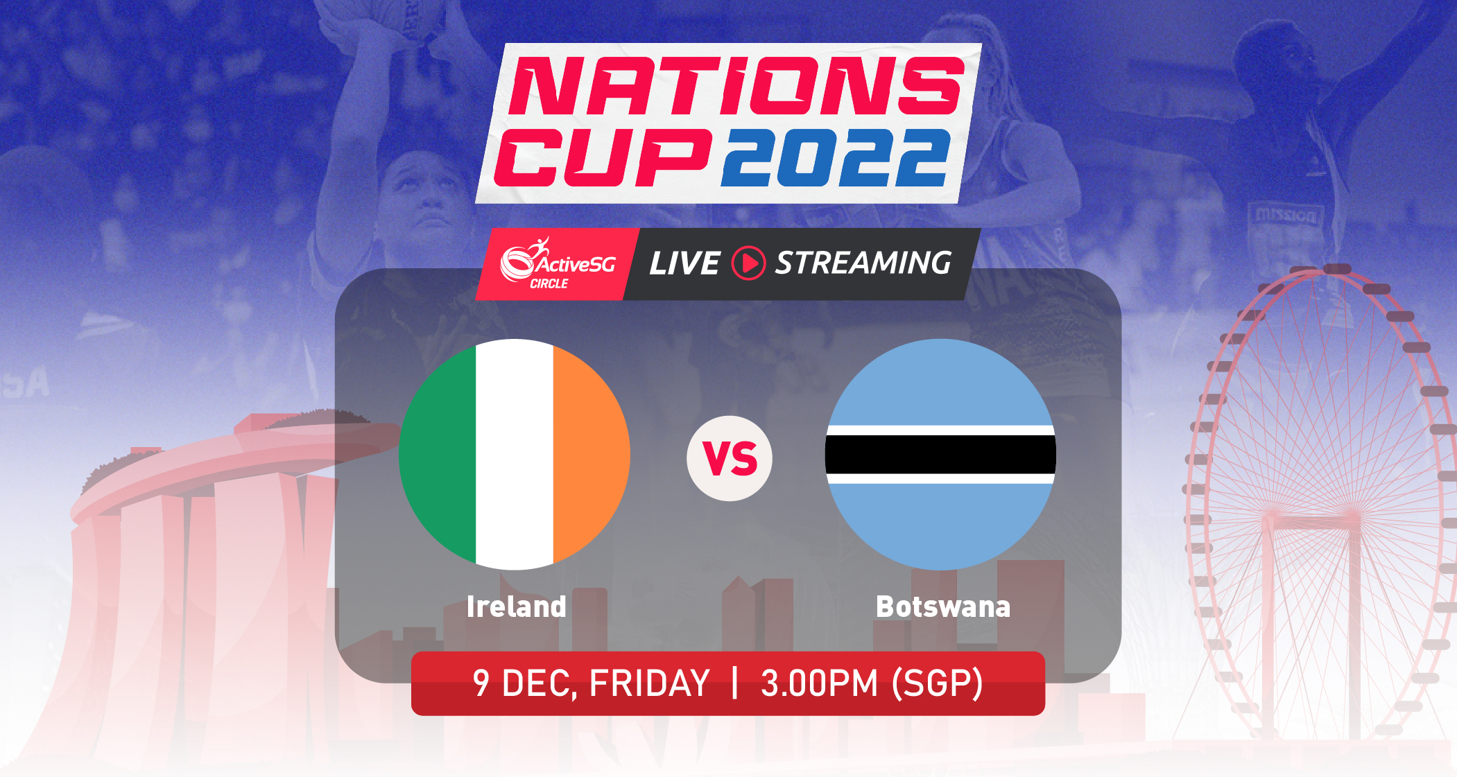 Ireland 🇮🇪 vs 🇧🇼 Botswana | Nations Cup 2022