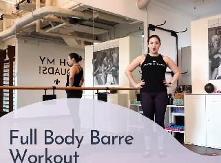 Week 11 - Total body barre training