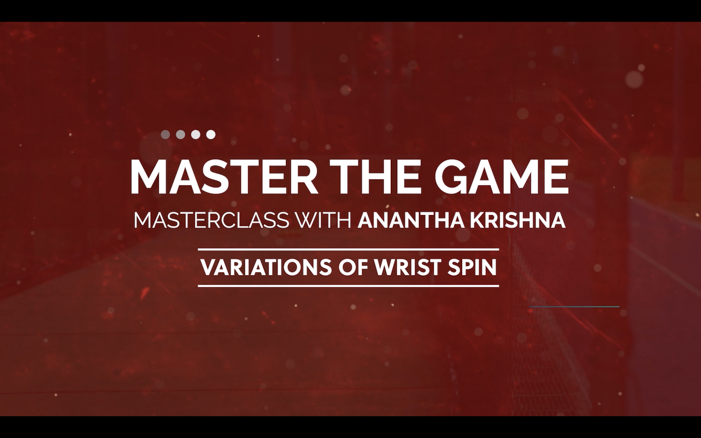 Ep 8 - Variations of Wrist Spin